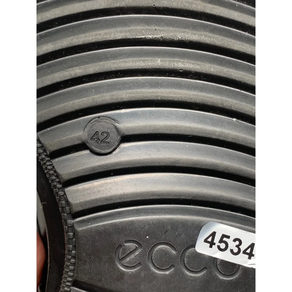 ECCO Helsinki 2.0 Black Leather Derby‎ Shoes 500164 Men's Sz 8-8.5 (EU 42)